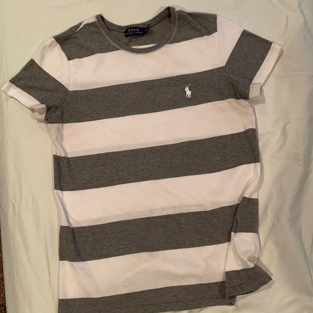 RL striped tee